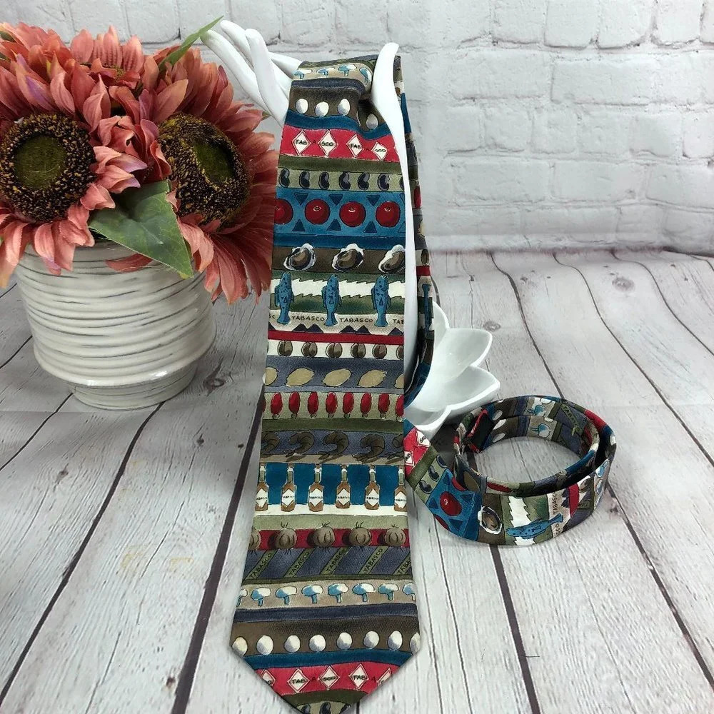 Tabasco men's tie preppy business office